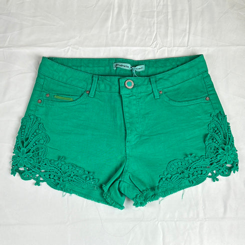 Green shorts